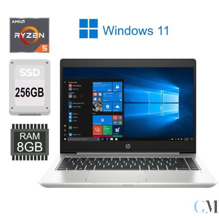 HP ProBook 445R G6 14 Zoll AMD Ryzen 5 3500U Radeon GFX 256GB NVMe 8 GB RAM