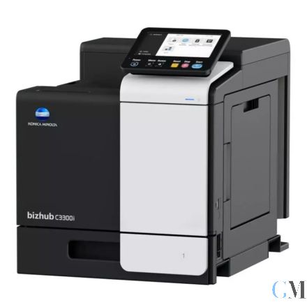 Konica Minolta bizhub C3300i Farblaserdrucker refurbished mit gebrauchtem Tonersatz