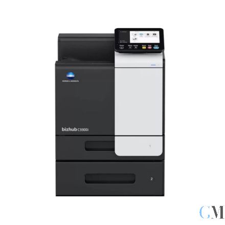 Konica Minolta bizhub C3300i DIN A4 Farblaserdrucker refurbished mit Zusatzpapierfach PF-P20 mit 42.186 gedruckten Seiten mit gebrauchtem Tonersatz B: 92% C: 100% M: 74% Y: 59% Trommel B: 78% C: 78% M:90 Y: 90% Wartungskit: 89% Transferband 76%
