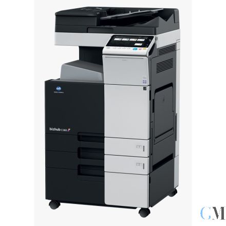Konica Minolta bizhub C368 Farbkopierer refurbished auf Papierfach PC410 2.500 Blatt