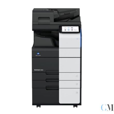 KONICA MINOLTA Bizhub C550i DIN A3 Farbkopierer refurbished auf Papierfach PC-416 mit ADF Dualscan mit gebrauchtem Tonersatz 