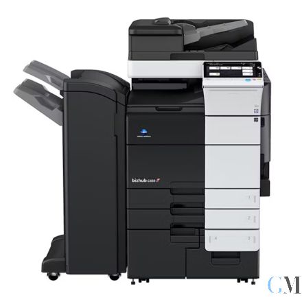 Konica Minolta bizhub C659 Farbkopierer refurbished auf Papierfach 2x 1500 A4 mit Finisher FS-536