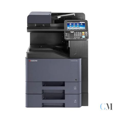 KYOCERA TASKalfa 356ci Farb- Multifunktionsgerät refurbished mit PF-5120 mit unter 50.000 gedruckten Seiten mit gebrauchtem Tonersatz