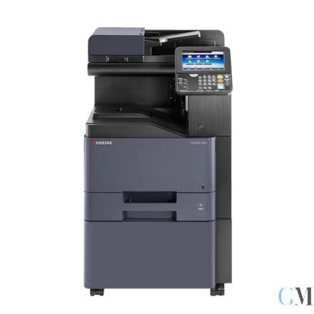 KYOCERA TASKalfa 356ci Farb- Multifunktionsgerät refurbished auf Rollwagen mit 185.475 Seiten gedruckt Toner B:5% C:45% M:75% Y:70% mit Fax