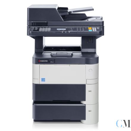 Kyocera ECOSYS M3040dn MFP Multifunktionsgerät refurbished auf 1x Kyocera PF-320 500Blatt mit 95.009 Seiten gedruckt Ohne Toner