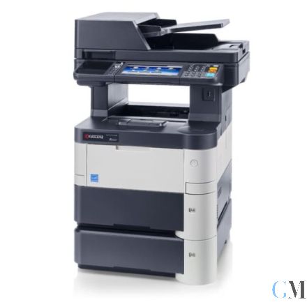 Kyocera ECOSYS M3540idn Multifunktionsgerät refurbished mit Zusatzpapierfach PF-320 mit 31.600 Seiten gedruckt Toner 75%