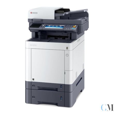 Kyocera ECOSYS M6035cidn Multifunktionsgerät refurbished DIN A4 Farb Duplex LAN mit Zusatzpapierfach PF-5100 mit gebrauchtem Tonersatz