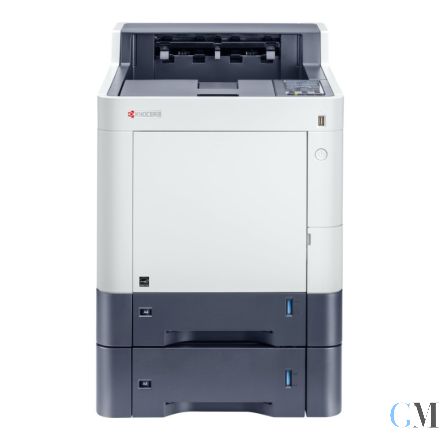 Kyocera ECOSYS P7240cdn Farblaserdrucker refurbished mit Zusatzpapierfach PF-5100 unter 32.000 gedruckten Seiten mit gebrauchter Tonersatz