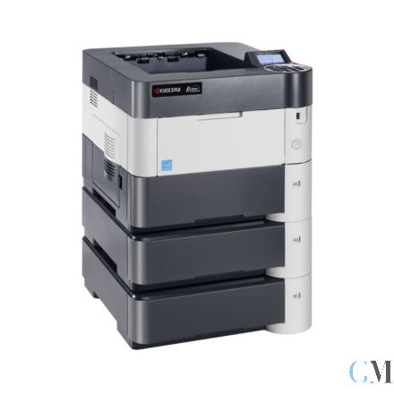 Kyocera FS-4300dn Laserdrucker refurbished mit 2x PF-320 mit 16.123 gedruckten Seiten mit gebrauchtem Toner