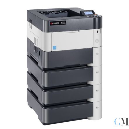 Kyocera FS-4300dn Laserdrucker refurbished mit 3x PF-320 mit 21.216 gedruckten Seiten mit gebrauchtem Toner