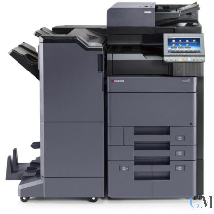Kyocera TASKalfa 5002i DIN A3 S/W Kopierer refurbished auf PF-7110 mit DP-7110 mit Finisher DF-7110 Booklet Tacker Locher mit 170.283 gedruckte Seiten mit gebrauchtem Toner 46%