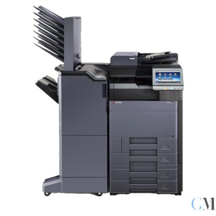 Kyocera TASKalfa 4052ci DIN A3 Farbkopierer refurbished auf PF-7100 mit DP-7100 mit Finisher DF-7110 Tacker Locher und Mailbox MT-730 mit gebrauchtem Tonersatz