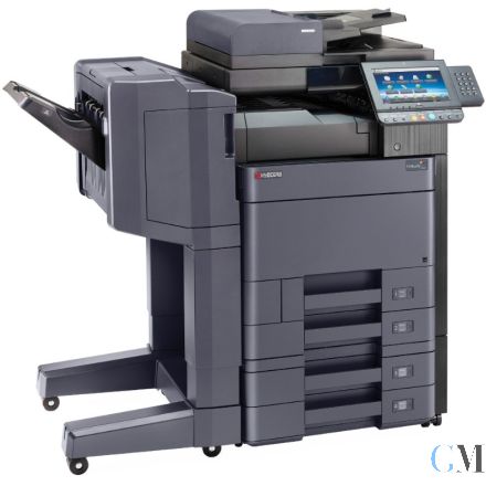 Kyocera TASKalfa 3252ci Farbkopierer refurbished auf Papierfach PF-7100 mit ADF DP-7100 mit Finisher DF-7120 mit Tacker