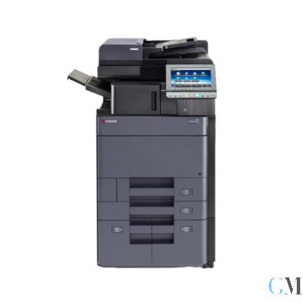Kyocera TASKalfa 5052ci DIN A3 Farbkopierer refurbished auf Papierfach PF-7110 mit ADF DP-7110 mit Finisher DF-7100 mit unter 197.000 gedruckten Seiten mit gebrauchtem Tonersatz