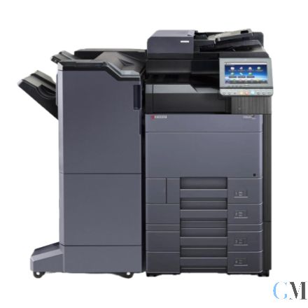 Kyocera TASKalfa 4002i Kopierer refurbished auf PF-7100 mit DP-7100 mit Finisher DF-7110 Tacker Locher mit 184.789 gedruckten Seiten mit gebrauchtem Toner B: 85%