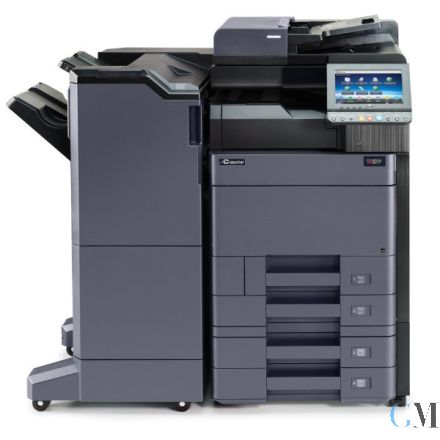 Kyocera TASKalfa 4002i DIN A3 S/W Kopierer refurbished auf Zusatzpapierfach PF-7100 mit DP-7110 mit Finisher DF-7110 mit Tacker mit gebrauchtem Toner