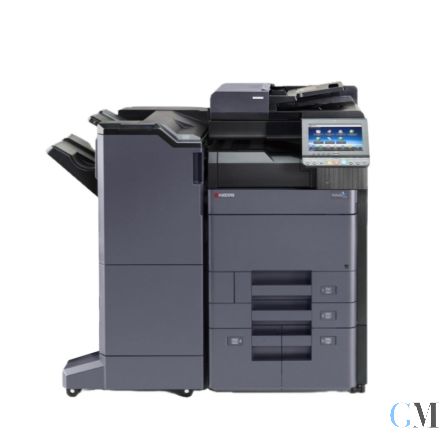 Kyocera TASKalfa 5002i Kopierer refurbished auf PF-7110 mit DP-7110 mit Finisher DF-7110 Tacker mit 170.283 gedruckte Seiten Toner 46%