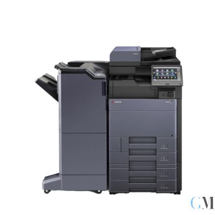 Kyocera TASKalfa 3253ci Kopierer refurbished auf Papierfach PF-7100 ADF Einheit DP-7100 mit Finisher DF-7110