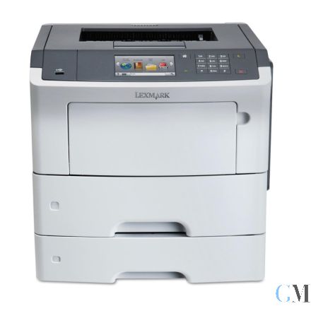 Lexmark MS610DE DIN A4 S/W Duplex LAN Laserdrucker refurbished mit Zusatzpapierfach 35S0267 250 Blatt mit gebrauchtem Toner