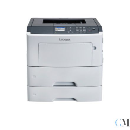 Lexmark MS610DN DIN A4 S/W Duplex LAN Laserdrucker refurbished mit Zusatzpapierfach 35S0267 250 Blatt mit 30.317 gedruckten Seiten mit gebrauchtem Toner 70%