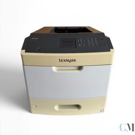Lexmark MS810DN A4 S/W LAN Duplex Laserdrucker 40G0130 stark vergilbt siehe Bilder