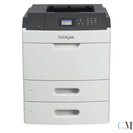 Lexmark MS811dn DIN A4 Duplex LAN S/W Laserdrucker refurbished mit Zusatzpapierfach 40G0802 550 Blatt mit gebrauchtem Toner mit gebrauchten Trommel 