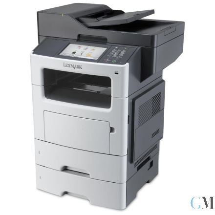 Lexmark MX611dhe DIN A4 S/W Duplex LAN Multifunktionsgerät refurbished mit Zusatzpapierfach 35S0367 mit 146.048 gedruckten Seiten mit gebrauchtem Toner