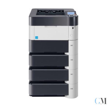 UTAX P-4530DN DIN A4 S/W LAN Duplex Laserdrucker refurbished mit 3x Zusatzpapierfach PF-320 mit gebrauchtem Toner