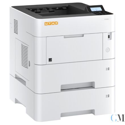 UTAX P-4532DN DIN A4 S/W LAN Duplex Laserdrucker refurbished mit Zusatzpapierfach PF-3110 mit 60.059 gedruckten Seiten mit gebrauchtem Toner 23% baugleich Kyocera P3050DN