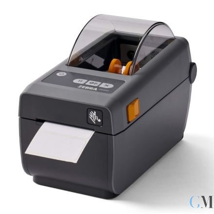 Zebra ZD410 Thermodirekt Etikettendrucker mit USB Bluetooth ohne Netzteil NEU OVP