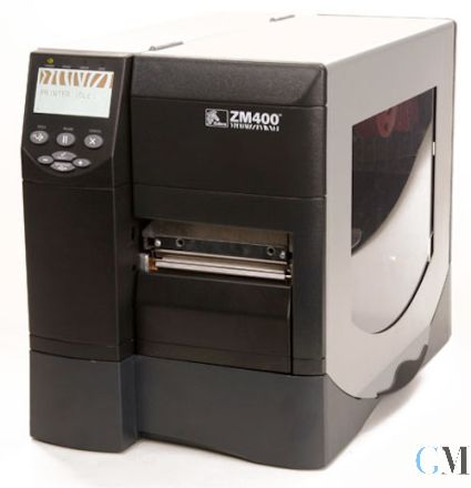 Zebra ZM400 gebrauchter Thermo Etikettendrucker mit USB OHNE Netzwerk