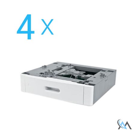 4x Lexmark 30G3242 16M1100 gebrauchtes Zusatzpapierfach für X658de