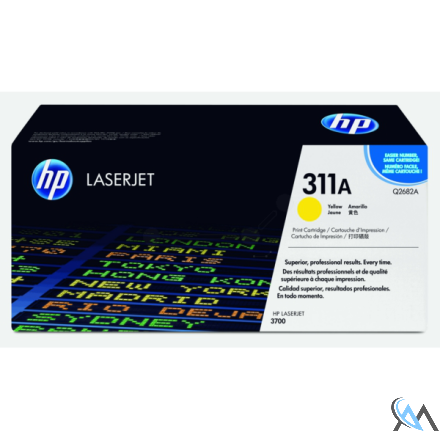 Original HP Q2682A/311A Tonerkartusche gelb, 6.000 Seiten/5%