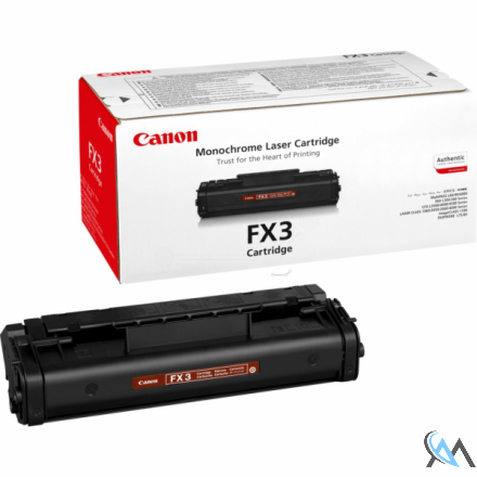 Original Canon 1557A003/FX-3 Tonerkartusche schwarz, 2.700 Seiten/5%