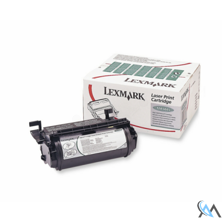 Original Lexmark 12A5845 Tonerkartusche schwarz return program, 25.000 Seiten