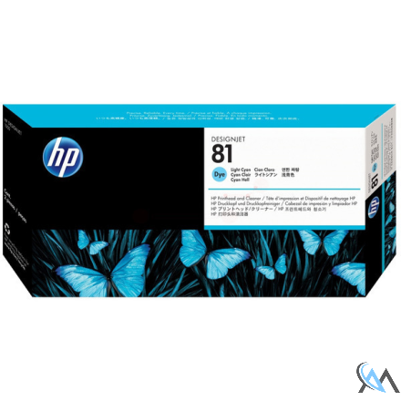 Original HP C4954A/81 Druckkopfpatrone cyan hell 13ml