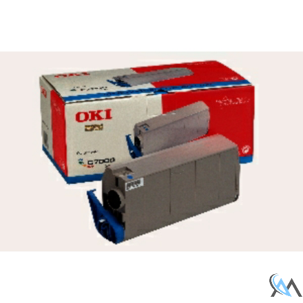 Original OKI 41304211 Toner cyan, 10.000 Seiten/5%