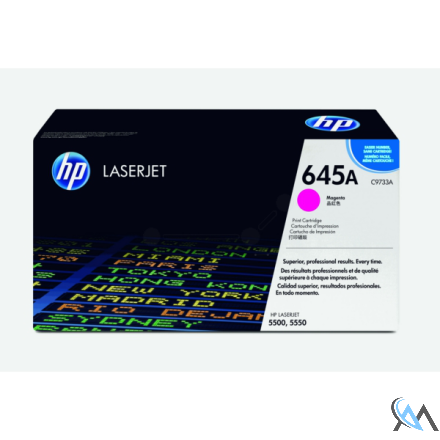 Original HP C9733A/645A Tonerkartusche magenta, 12.000 Seiten/5%