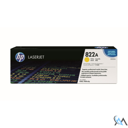 Original HP C8552A/822A Toner gelb, 25.000 Seiten/5%