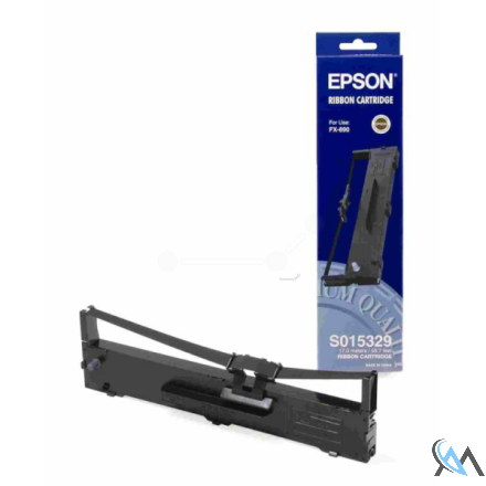 Original Epson C13S015329 Nylonband schwarz, 7.500.000 Zeichen