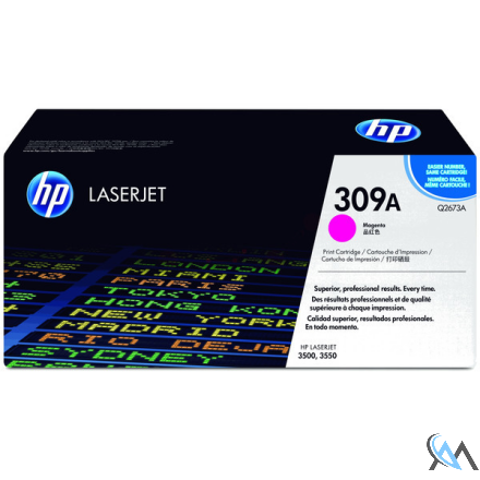 Original HP Q2673A/309A Tonerkartusche magenta, 4.000 Seiten/5%