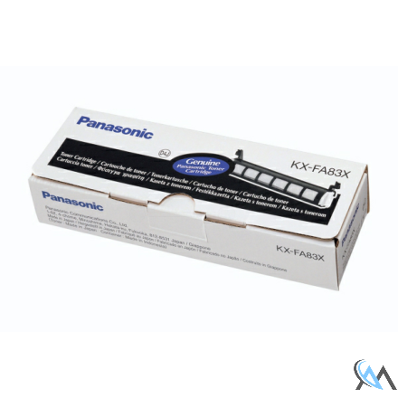 Original Panasonic KX-FA83X Toner-Kit, 2.500 Seiten/5%