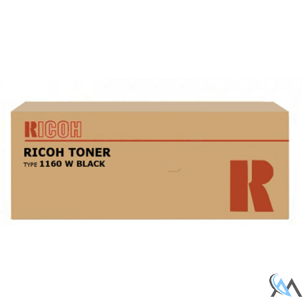 Original Ricoh 888029/TYPE 1160W Toner schwarz, 2.200 Seiten/6% 800 Gramm