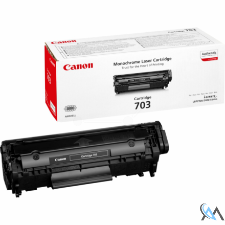 Original Canon 7616A005/703 Tonerkartusche schwarz, 2.000 Seiten/5%