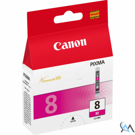 Original Canon 0622B001/CLI-8M Tintenpatrone magenta, 478 Seiten ISO/IEC 24711 13ml