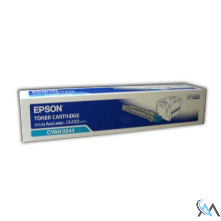 Original Epson C13S050244/0244 Toner cyan, 8.500 Seiten/5%