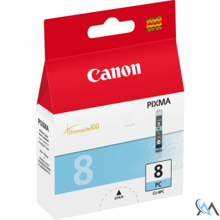 Original Canon 0624B001/CLI-8PC Tintenpatrone cyan hell, 5.715 Seiten 13ml