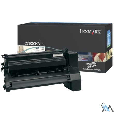 Original Lexmark C5220KS Toner-Kit schwarz return program, 4.000 Seiten ISO/IEC 19798