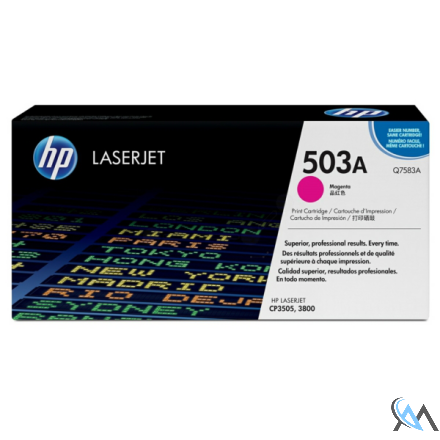 Original HP Q7583A/503A Tonerkartusche magenta, 6.000 Seiten/5%