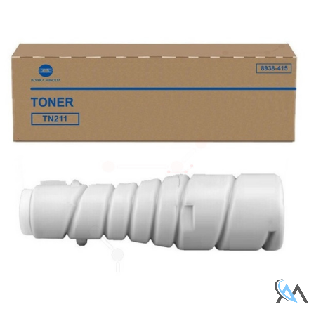 Original Konica Minolta 8938-415/TN-211 Toner schwarz, 17.500 Seiten/6%